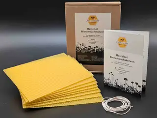 Bienenwachskerzen - Bastelset
