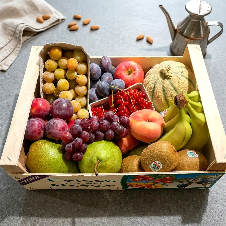 Frische Obstkiste