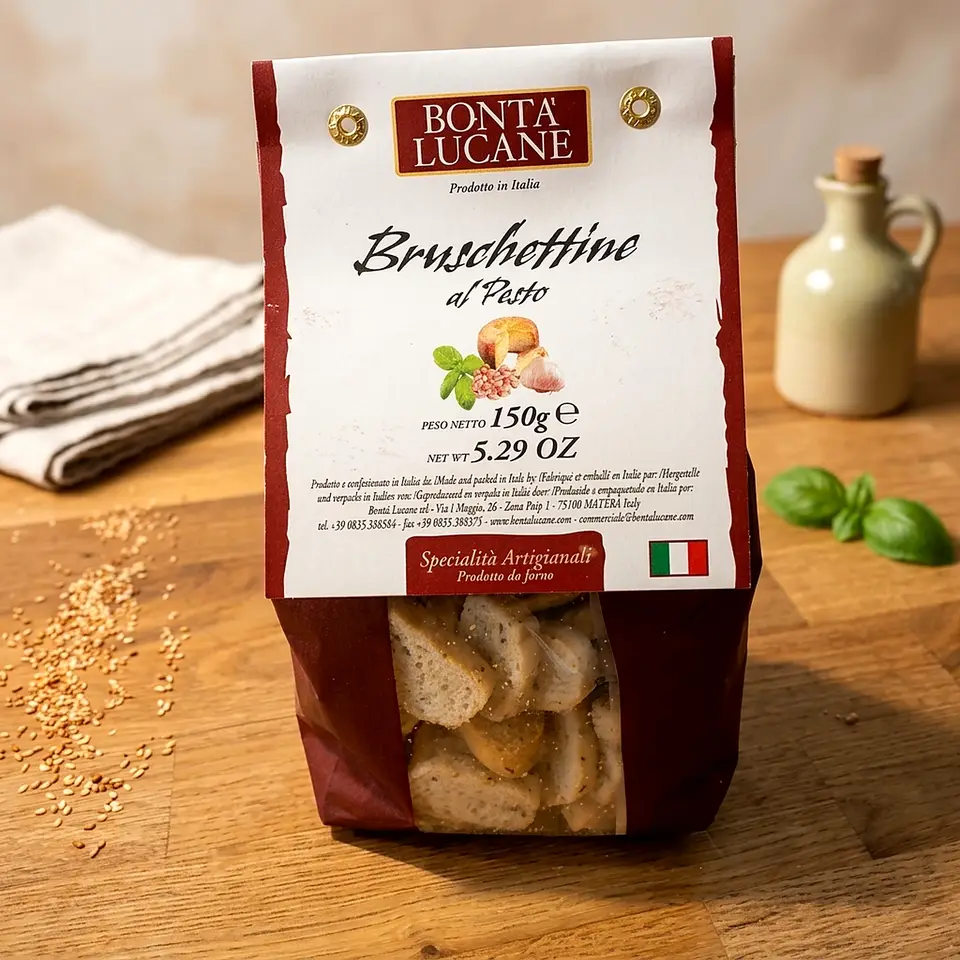 Bruschettine al Pesto